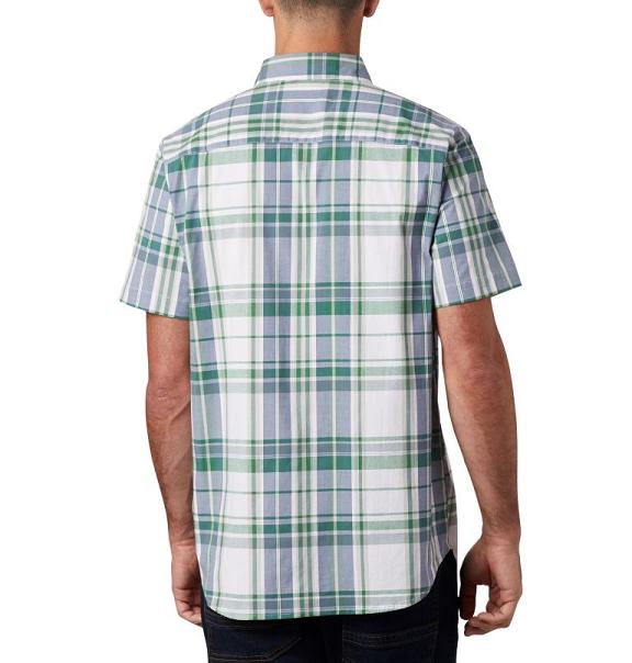 Columbia Rapid Rivers II Shirts Green For Men's NZ51286 New Zealand